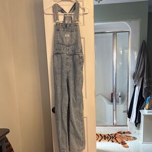 Levi's Classic Blue Denim Overalls